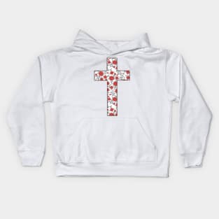 christian cross Kids Hoodie